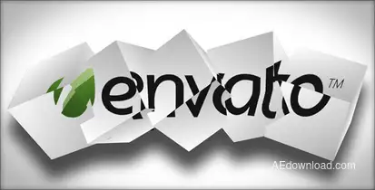 Cube Reveal Logo Stings template preview