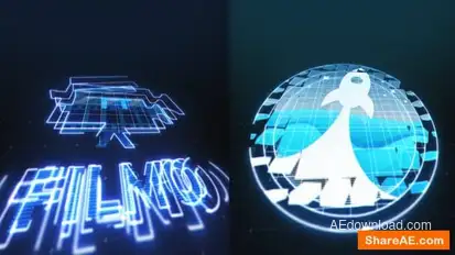 Cubic Logo Reveal Logo Stings template preview