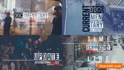 Current Documentary Teaser Openers template preview