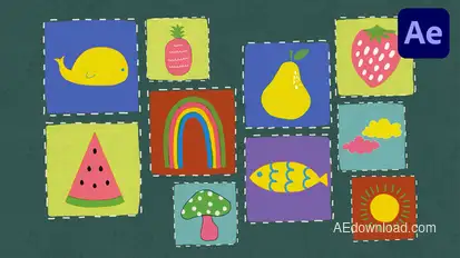 Cute Doodle | AE Elements template preview