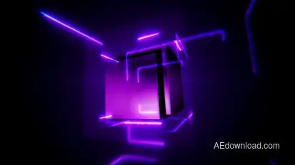 Cyber Cube Logo Reveals Logo Stings template preview