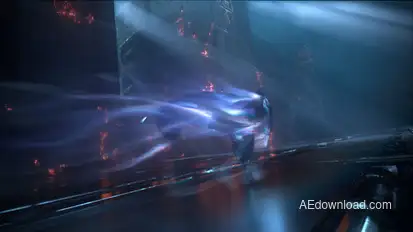 Cyber Gaming Intro Logo Stings template preview