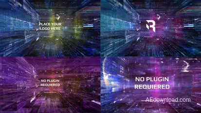 Cyber Logo 2 Logo Stings template preview