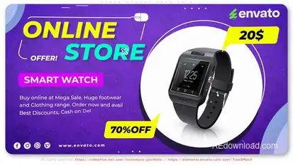 Cyber Monday - Mega Sale Product Promo template preview