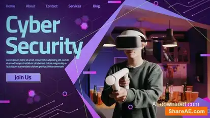 Cyber Promo || Technology Slideshow Openers template preview