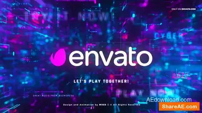 Cyber Sci-Fi Opener Openers template preview