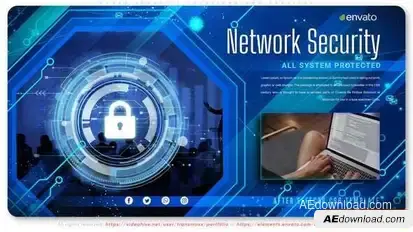 Cyber Security Solutions and Services Openers template preview