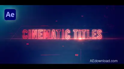 Cyber Technology Titles Titles template preview