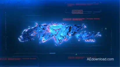 Cyberpunk Logo Logo Stings template preview