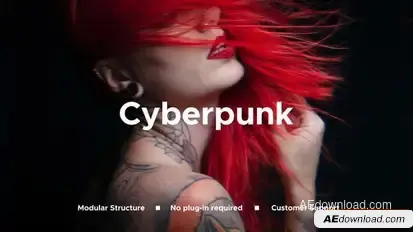 Cyberpunk Opener | After Effects Openers template preview
