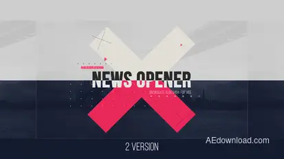 Daily News Opener broadcast-packages template preview