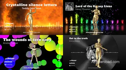 Dance Music Visualizer Product Promo template preview