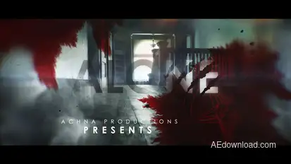 Dark And Bloody Horror Trailer Openers template preview