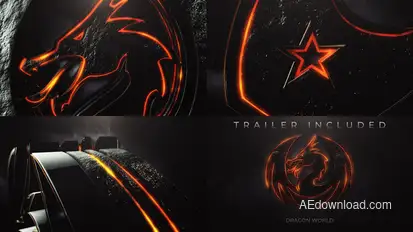 Dark Epic Logo Reveal And Trailer Logo Stings template preview