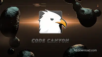 Dark Fluid Logo Reveal Logo Stings template preview