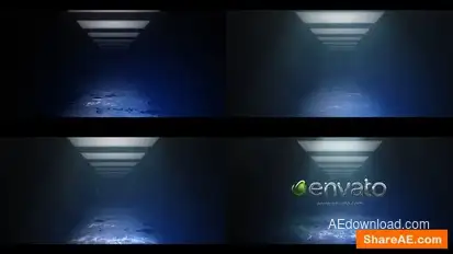 Dark Logo Animation Logo Stings template preview