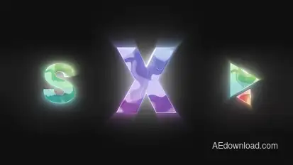 Dark Logo Reveal Logo Stings template preview