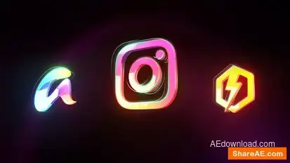 Dark Optical Corporate Logo Logo Stings template preview