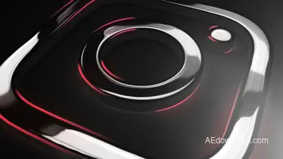 Dark Reflection Logo Logo Stings template preview