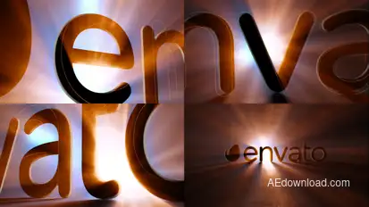 Dark Shine Logo Opener Logo Stings template preview