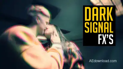 Dark Signal Effects | After Effects Elements template preview