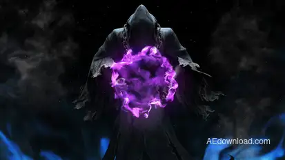 Dark Spell Logo Reveal Logo Stings template preview