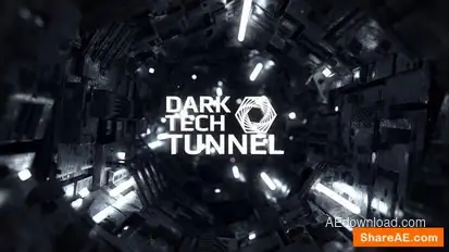 Dark  Tech Tunnel Openers template preview