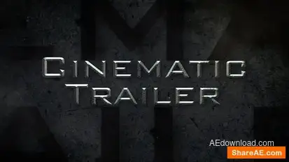 Cinematic Teaser Openers template preview