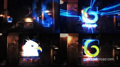 Dark Urban Logo Reveal Openers template preview