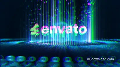 Data Flow Logo Reavel Logo Stings template preview