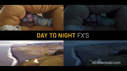 Day to Night Effects | After Effects Elements template preview