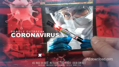 Deadly Outbreak Coronavirus Openers template preview