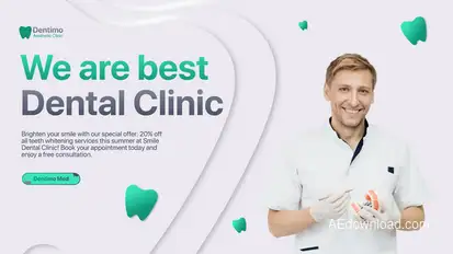 Dental Clinic Promo Openers template preview