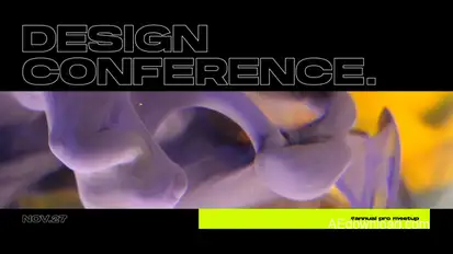 Design Conference Promo Openers template preview