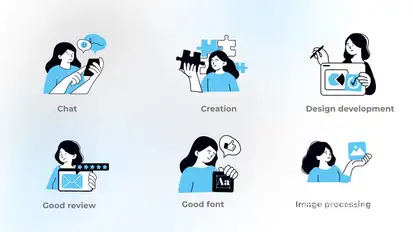 Design Development - Stonepictures Set of Mini Concepts Elements template preview