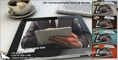 Desk Pad Video Displays template preview