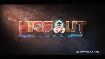 Destruction Electricity Logo Logo Stings template preview