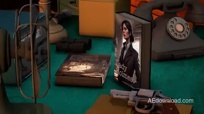 Detective Novel Promotion Product Promo template preview