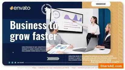 Developing Business - Promotion Slideshow Openers template preview