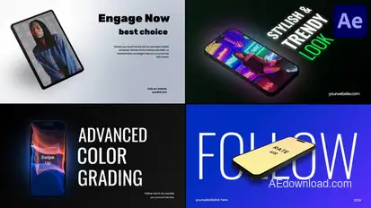 Device MockUp | After Effects Openers template preview