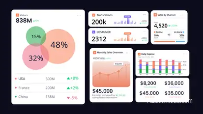 Diagram Infographic Elements template preview