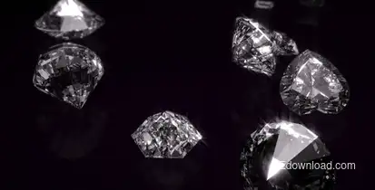 Diamonds Opener Video Displays template preview