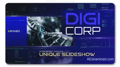 DIGICORP Slideshow Openers template preview