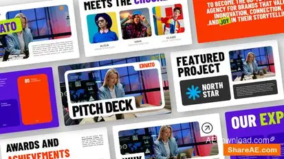 Digital Agency Product Promo template preview