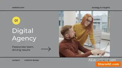 Digital Agency Marketing Promo Openers template preview