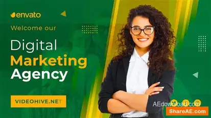 Digital Business Agency Openers template preview