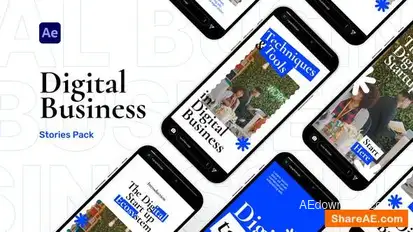 Digital Business Openers template preview