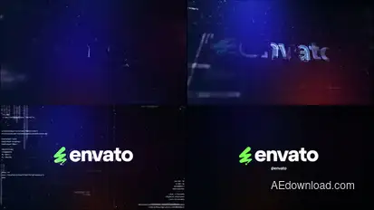 Digital Coding Sci-Fi Logo Reveal Logo Stings template preview