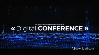 Digital Conference Titles Titles template preview