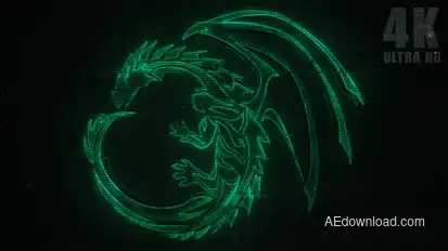 Digital Glitch Logo Logo Stings template preview